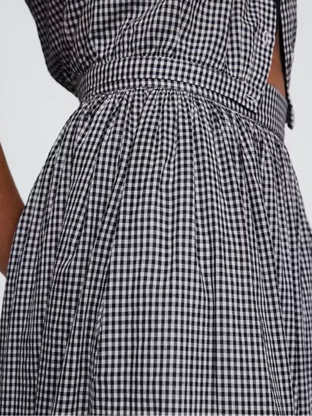 NEVER WORN GAP x Doen Midi Skirt (Gingham) - Picture 2 of 5